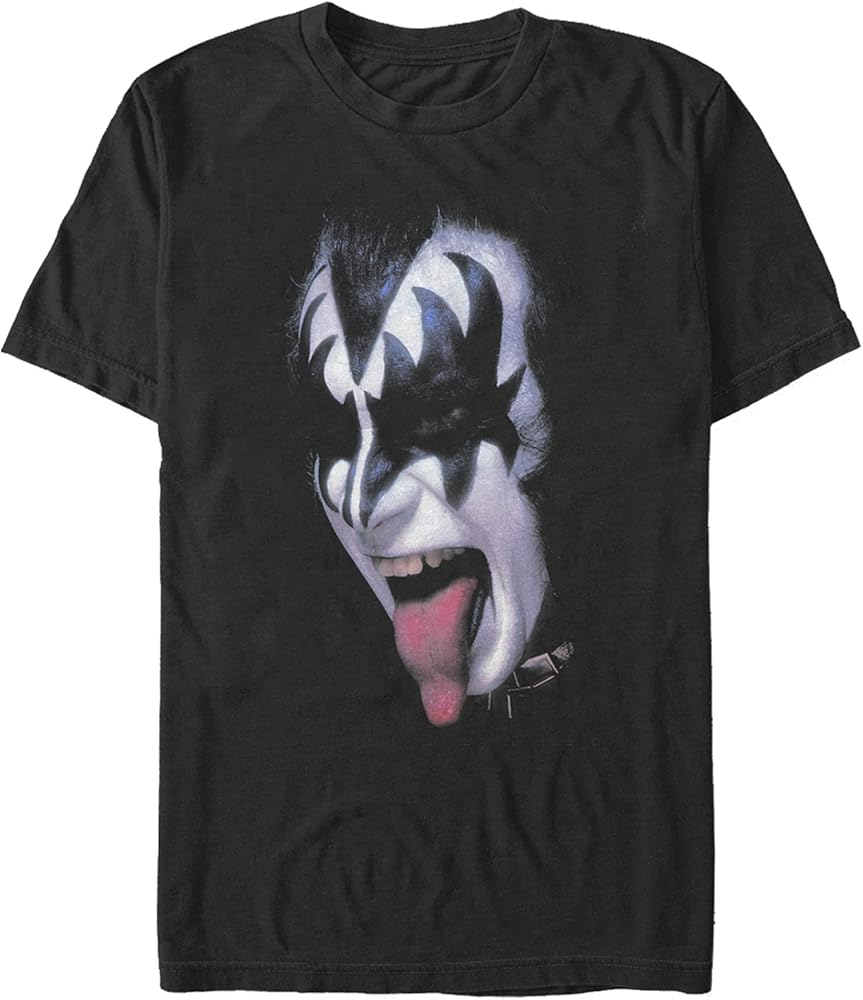 Amazon | KISS メンズ Gene Simmons Tongue Tシャツ US サイズ: Medium